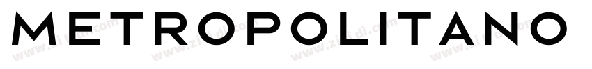 metropolitano medium字体转换